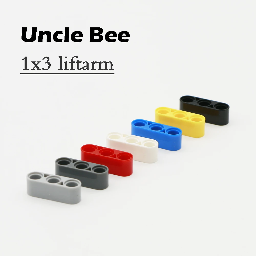 100 шт. строительные блоки для грузовиков с толстыми отверстиями без луча 3/5/7/8