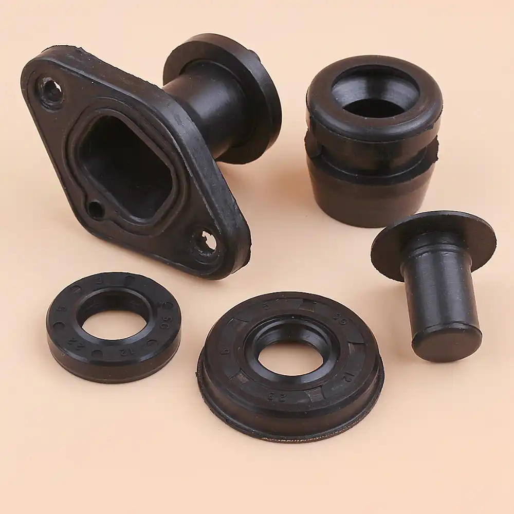4 Set Tampon Plugs fit for 25cc 2500 Chinois Tronçonneuse pièces en caoutchouc