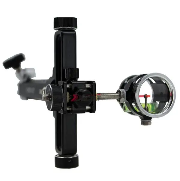

DECUT High Quality HONOR-ACP Compound Bow Sight Aluminum + Stainless Steel Bow Sight for Shooting Sight Bow Accessory