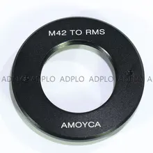 Внутренняя резьба ADPLO: RMS(25 мм) адаптер объектива для RMS Royal Microscopy society Lens to M42 Mount Inside Thread rms