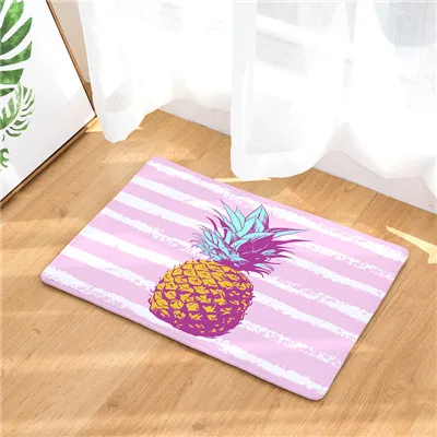 Cross-border law Laiwu 3d printing carpet pineapple bedroom home living room carpet cartoon printing mats mats custom - Цвет: 17