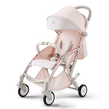 Модный светильник, 6 кг, детская коляска, складная, детская, четырехколесная, для новорожденных, с зонтиком, для путешествий