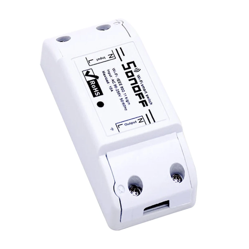 

Sonoff 433Mhz RF Remote Switch Module Receiver WiFi Smart Home Remote Switch Module for IOS Android APP