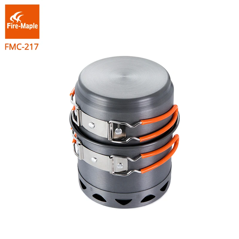 Fuego Arce acampar al aire libre Exchang calor olla de cocina conjunto peso ligero plegable viajes individuales ollas 268g Fuego Arce acampar al aire libre Exchang calor olla de cocina conjunto peso ligero plegable viajes individuales ollas 268g