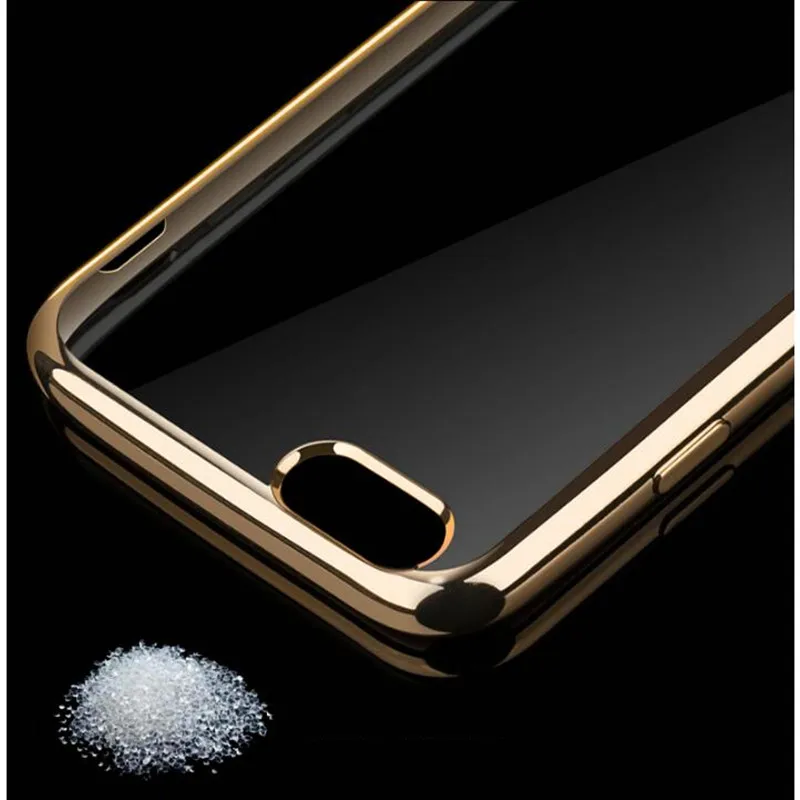 iphone 7 silicone case Fashion Rose gold Luxury Plating Case For iPhone X XS MAX XR Soft Clear TPU Cover For iPhone 12 6 7 8 plus ip 11 Pro MAX Coque iphone 7 waterproof case