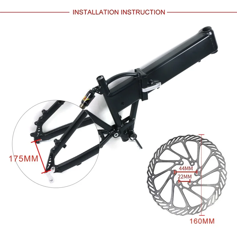 Bafang 48 V 750 W Задняя втулка Бесколлекторный двигатель колеса электрическое