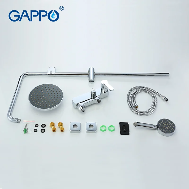 GAPPO Shower system griferia brass water tap