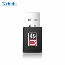 KEBIDU 150 Мбит/с Wifi адаптер 2,4G мини USB Соединительная плата локальной компьютерной сети Wi-Fi ключ 802,11g/b/n беспроводной ПК Wi-Fi usb-приемник для