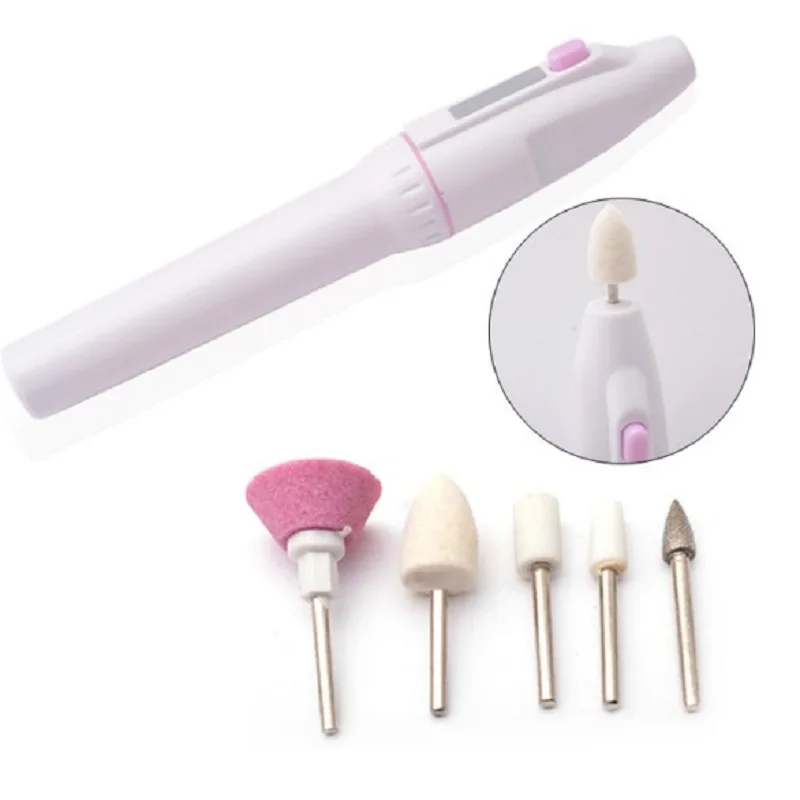 

Mini Nail Drill Machine for Electric Manicure Drill Machine Accessory Manicure Pedicure Gel Polish File Buffer Nail Art Tool