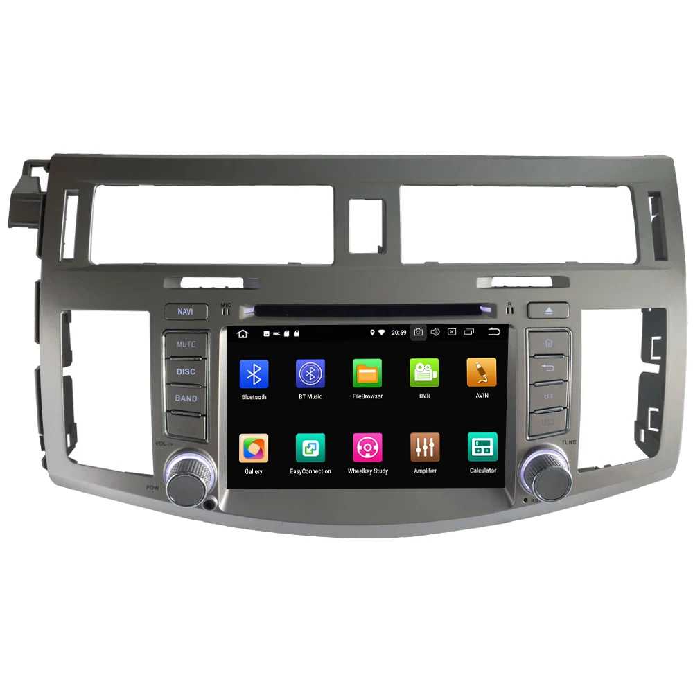 Flash Deal 7" Octa Core 4G Android 8.1 4GB RAM 64GB ROM RDS Car DVD Multimedia Player Radio Stereo GPS Glonass For Toyota Avalon 2005-2010 1