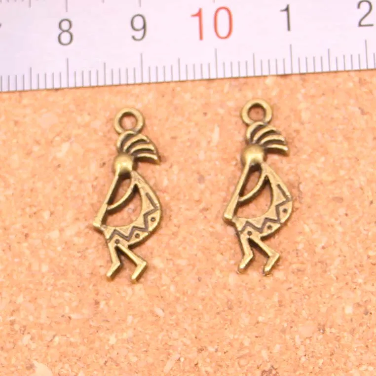30 шт. Бронзовые Подвески в античном стиле 24 Х9 мм|charm pendant|kokopelli charmcharms jewelry making |
