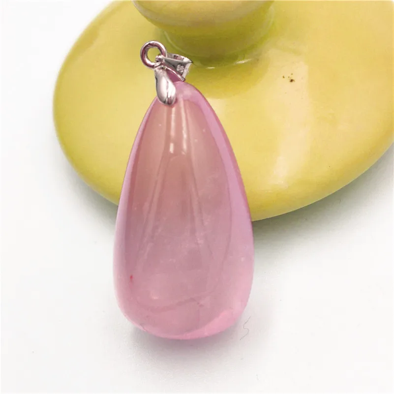 Rose Quartz Pendant Clear Mozambique (3)