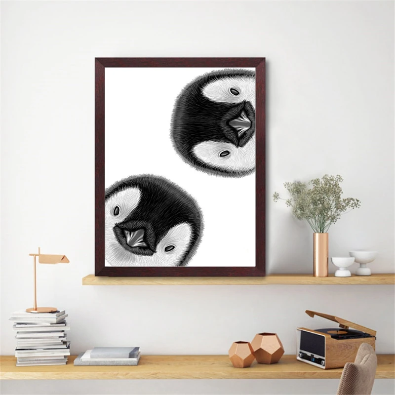 Curious Penguin Prints
