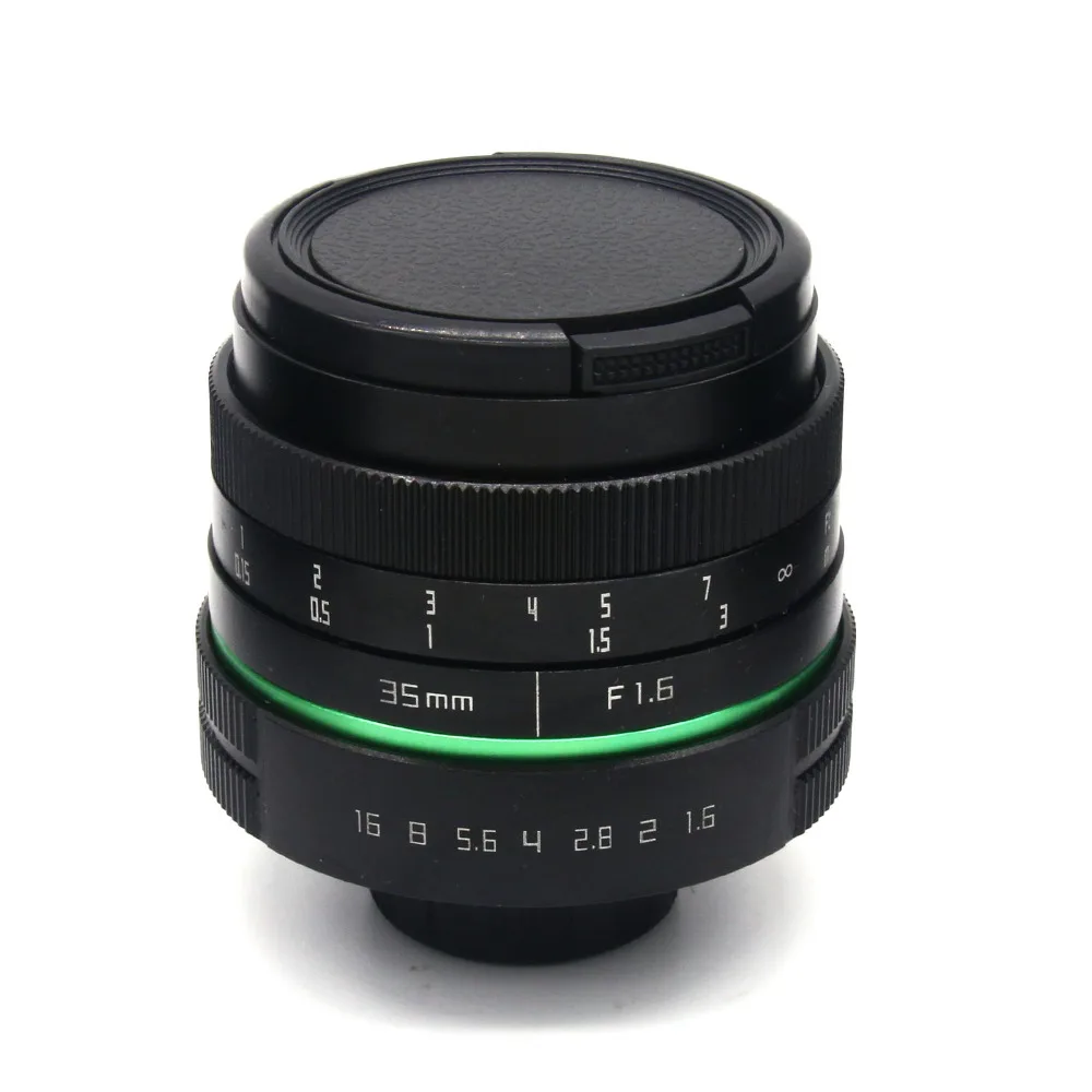 35mm f1.7 new green circle Large Aperture Manual Focus
