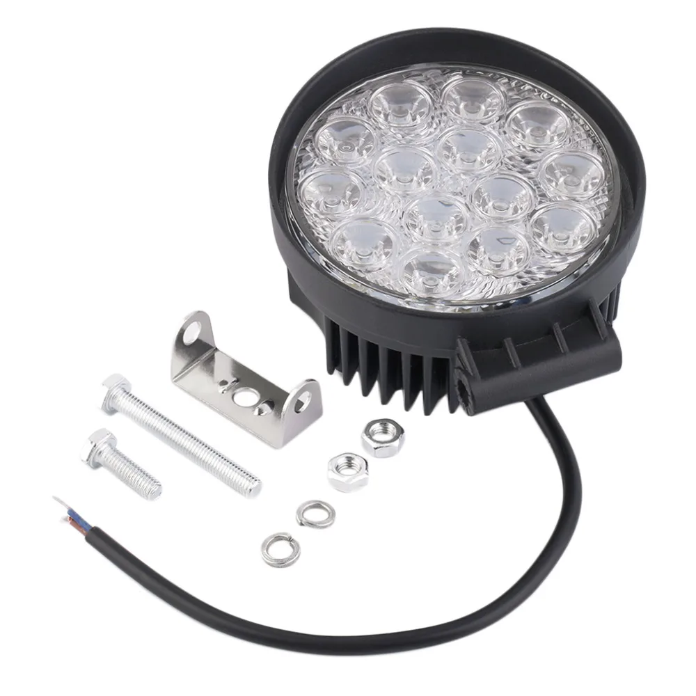 

Waterproof 42W Off Road Spot Light Round LED Work Light LED Spot Lamp for Car Truck Vehicle ATV Boat hot selling
