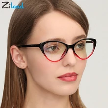 Zilead кошачий глаз европейские и американские мужские и женские ретро индивидуальные простые очки антиутомляющие небьющиеся классические очки для чтения