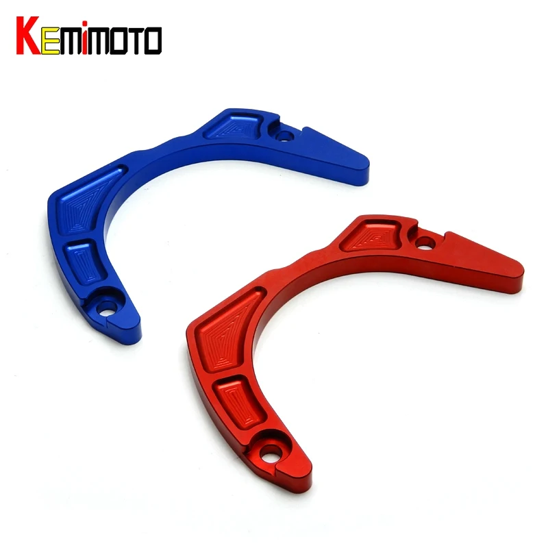 KEMiMOTO CNC Aluminum ATV Case Saver Case Protector for Yamaha Raptor 700 YFM 700 YFM700 2006