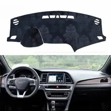 Для hyundai Sonata фланель Dashmats приборной панели крышки тире Pad коврик в машину аксессуары для укладки волос