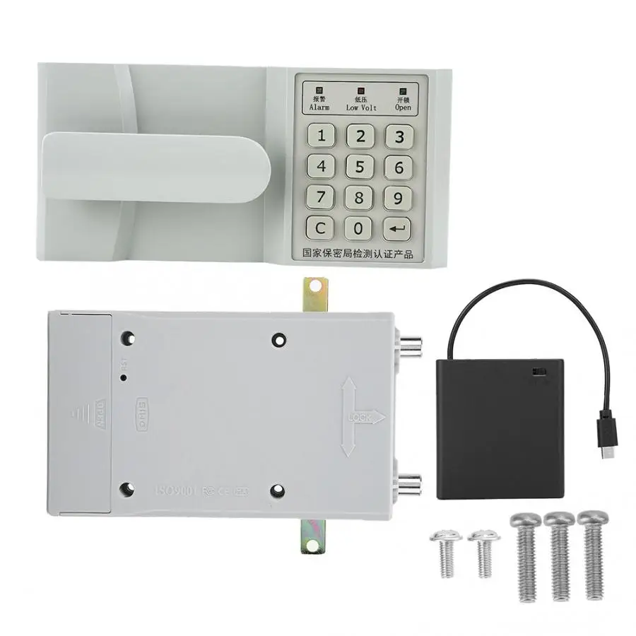 

Mechanical Zinc Alloy Keyless Door Lock Key-less Keypad Code Digital Security Entry Key for Doors Handle Door Hardware Lock Furn