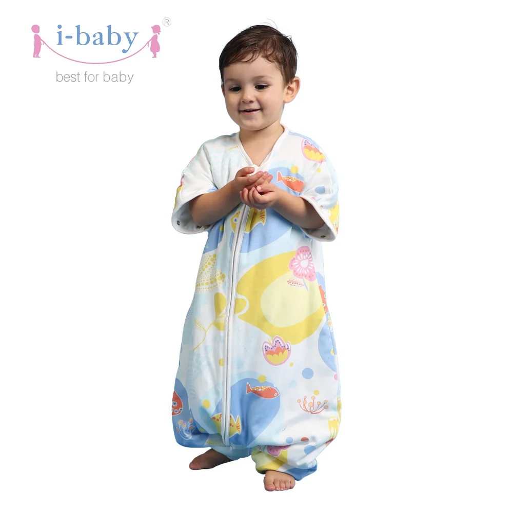 i baby Swaddling Baby Sleeping Bag Deep Blue Baby Sleepwear Constant