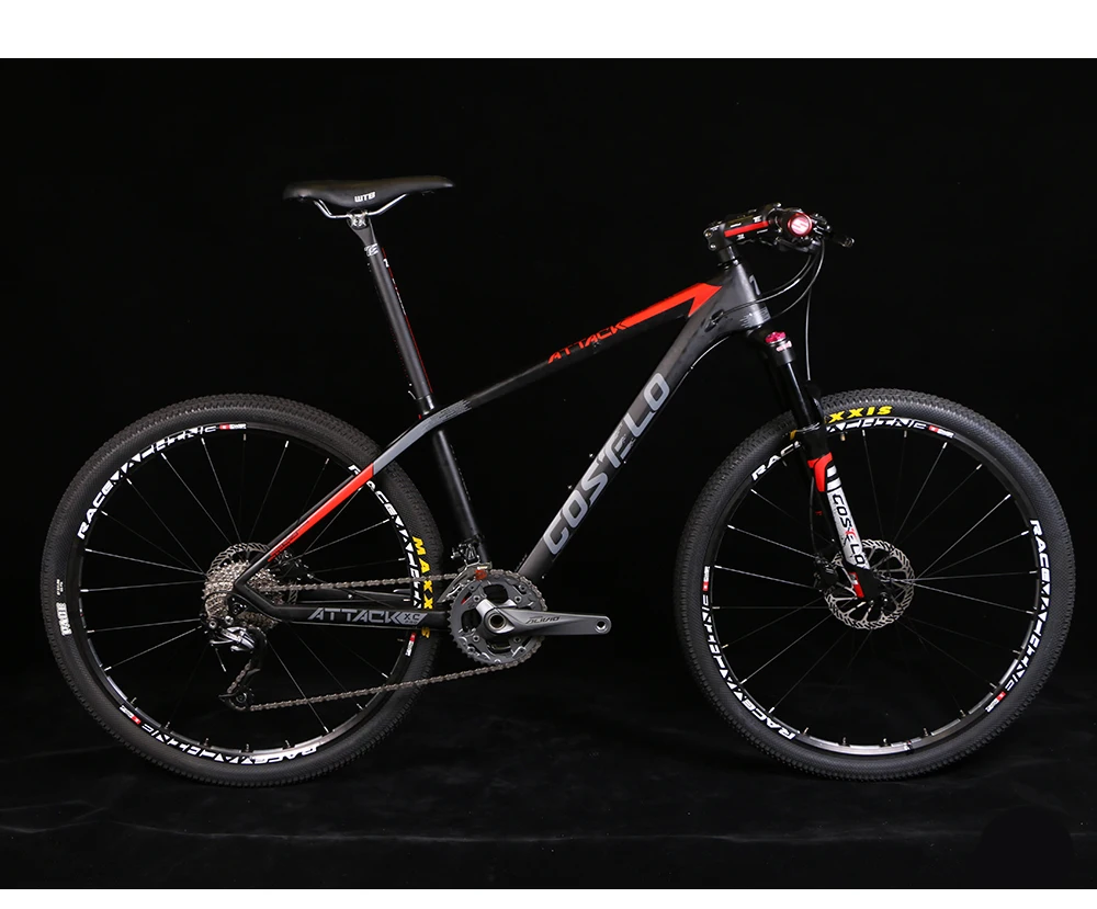 Top Costelo Attack XC Pro Mountain MTB Bicycle Carbon Frame Torayca UD Carbon Fiber Bicycle Frame 27.5er 650B Carbon Mtb bike frame 11