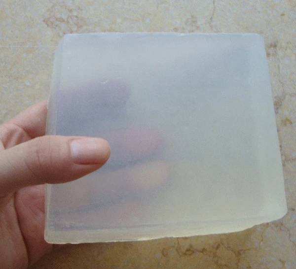 1pc=1kg Transparent Soap Base DIY Handmade Soap Raw Materials Glycerin Soap for Soap Making