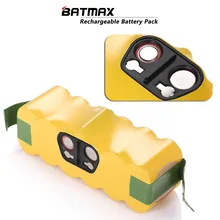 Для iRobot Roomba Batmax 14,4 V 3500 мА/ч, металл-гидридных или никель-пылесос Перезаряжаемые Батарея Замена батарей для iRobot 500 550 600 780 770