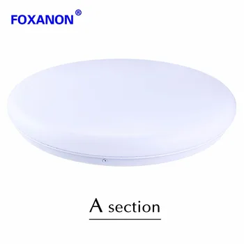 

Foxanon Ceiling light 24w 85-265v Led lamp Round Led Panel Light Surface Mounted lighting indoor living room bedroom