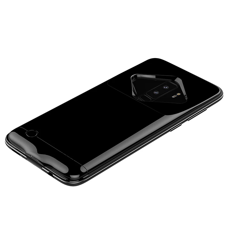 Беспроводная задняя батарея с зажимом 5200 мАч для samsung S9 S9 Plus внешний банк питания для мобильного телефона резервная задняя крышка чехол для телефона зарядное устройство