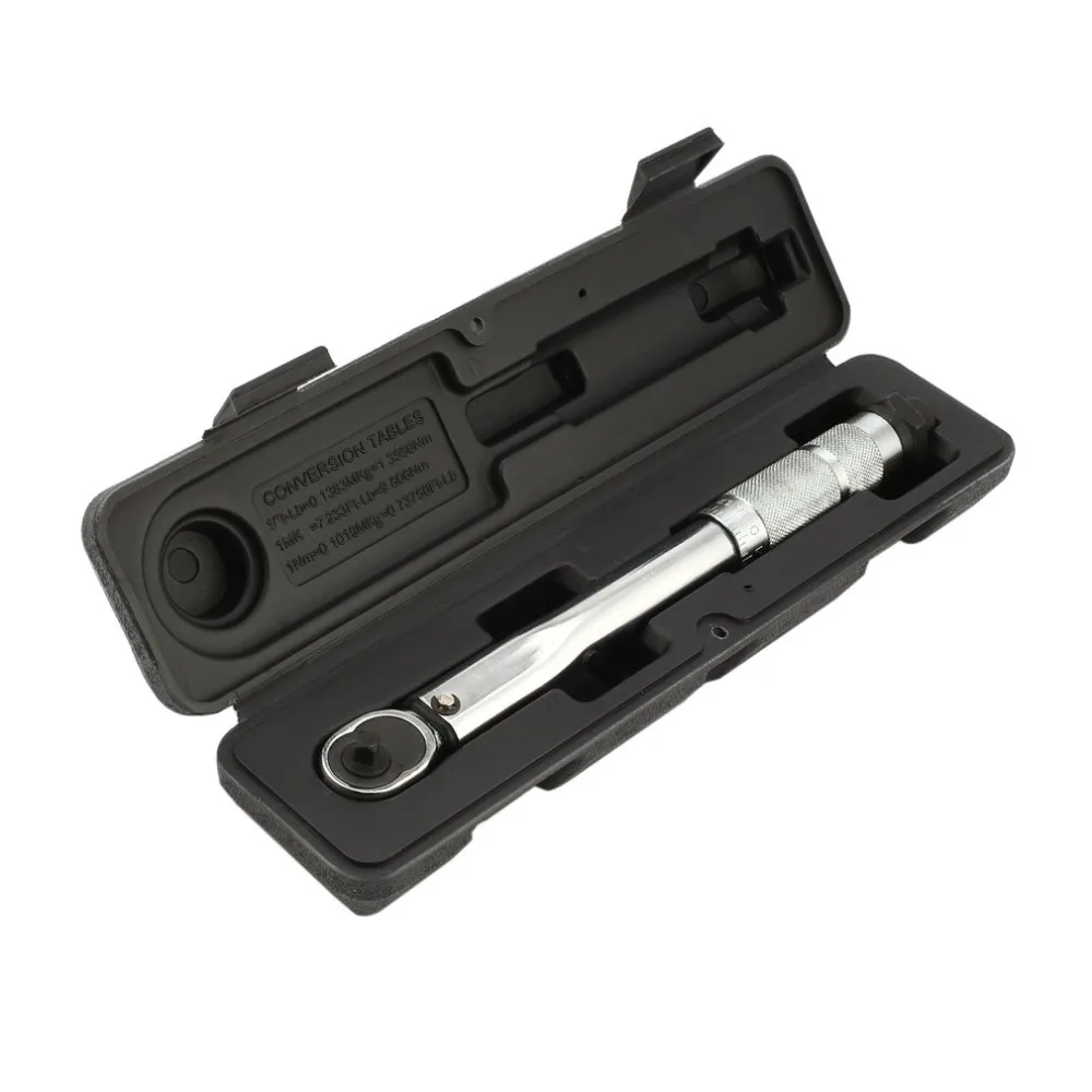 

5/10/20kg Professional Adjustable Torque Ratchet Wrench Hand Tool Spanner Set Drive Click Torque Wrench Car Tool