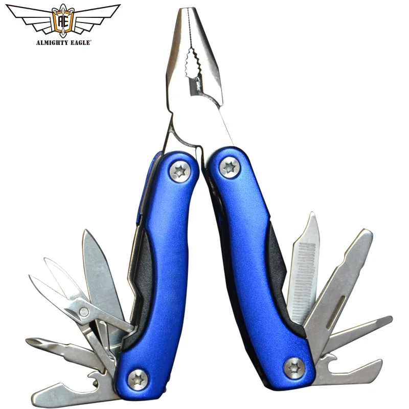 

ALMIGHTY EAGLE Multifunctional Plier folding knife jaw Hand tools Screwdriver Pliers knife Set survival camping equipment