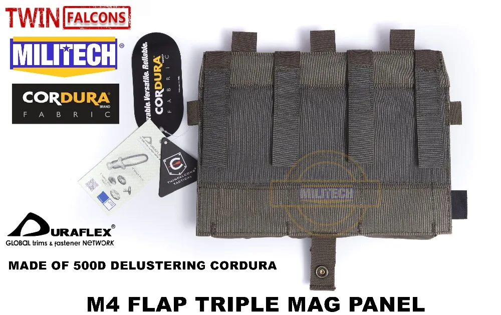 M4 FLAP TRIPLE MAG PANEL RG-3