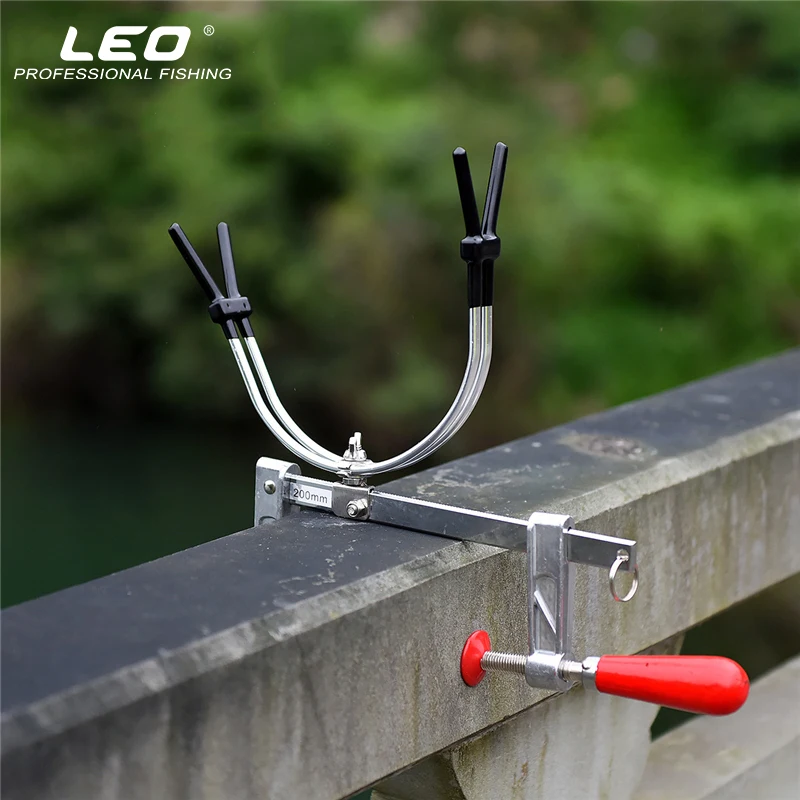 

High Strength Angle Adjustable Boat Fishing Rod Holder Clamp Type Fishing Rod Pole Bracket Mount Holder Bridge Boat Fishing Tool