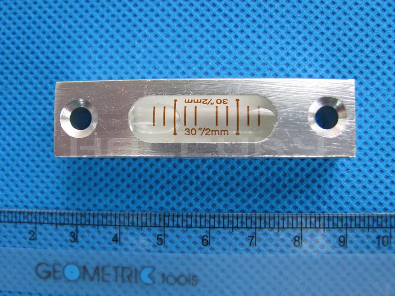 HACCURY точность 3" /2 мм квадратная Колонка представить металлический уровень транспортир Tubularspirit уровень пузырьковый размер 58*15*15 мм