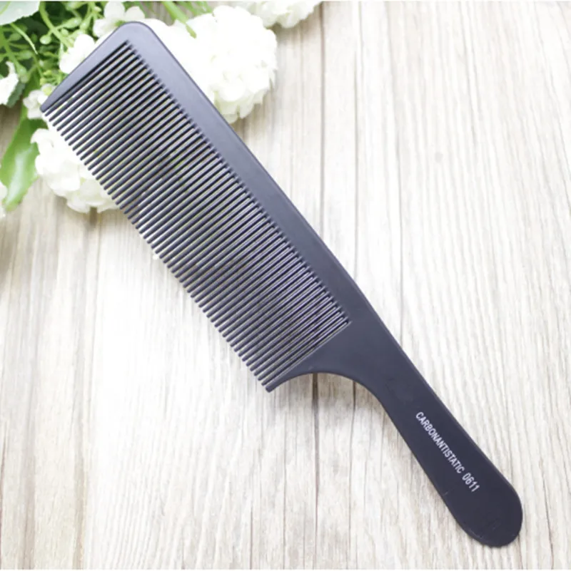 

Large Carbon Anti Static Comb Heat Resistant Antistatic Cutting Comb 0611