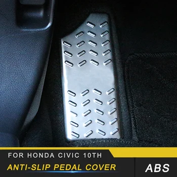 

Auto Car-styling Rest Pedal Cover Interior Accessories Sticker for Honda Civic 10th 2016 2017