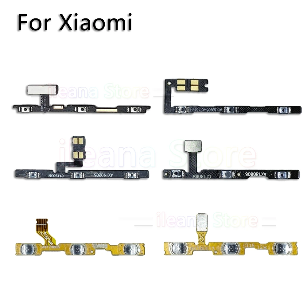 

Volume On Off Button Power Flex Cable For Xiaomi Mi 5 5s Plus 6 6x 8 9 Lite SE 8SE A1 A2 Lite Pro Power Flex