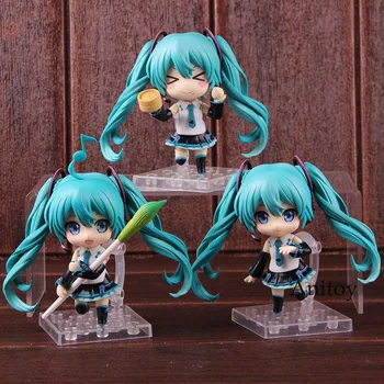 

Hatsune Miku V4 Chinese Hatsune Miku Toys Action Figure PVC Collectible Model Toy 3pcs/set