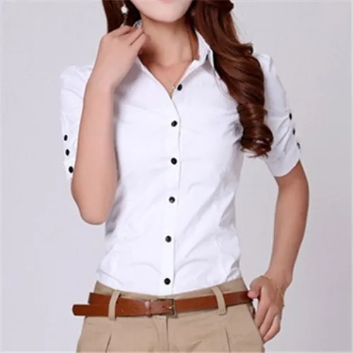 witte blouse korte mouwen witte blouse korte mouwen