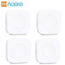 Умный переключатель Aqara zigbee, беспроводное подключение с гироскопом xiaomi, домашний комплект, один ключ, мини-пульт дистанционного управления для apple HomeKit mijia APP