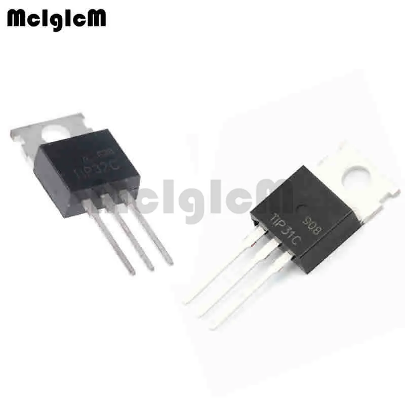 

TIP31C TIP32C TO-220 double 10pcs = TIP31C x 5PCS+ TIP32C x 5PCS
