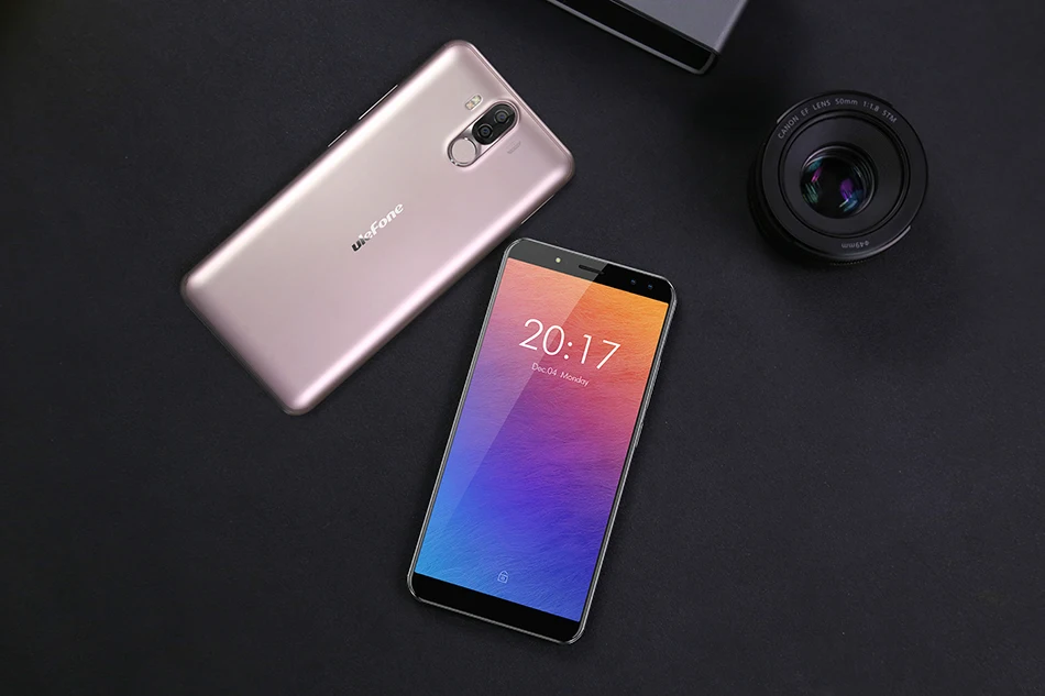 Ulefone мощность 3 S 6," 18:9 полный экран MTK6763 Octa 6380 мАч 4 Гб 64 уход за кожей лица ID четыре камера Android 7,1 мобильный телефон