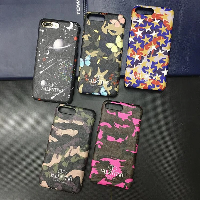 

Camo Green Starry Sky Valentino Phone Cover Case For Samsung Galaxy S10 S9 S8 Plus S10e Note 8 9 Luxury Leather Vintage Coque