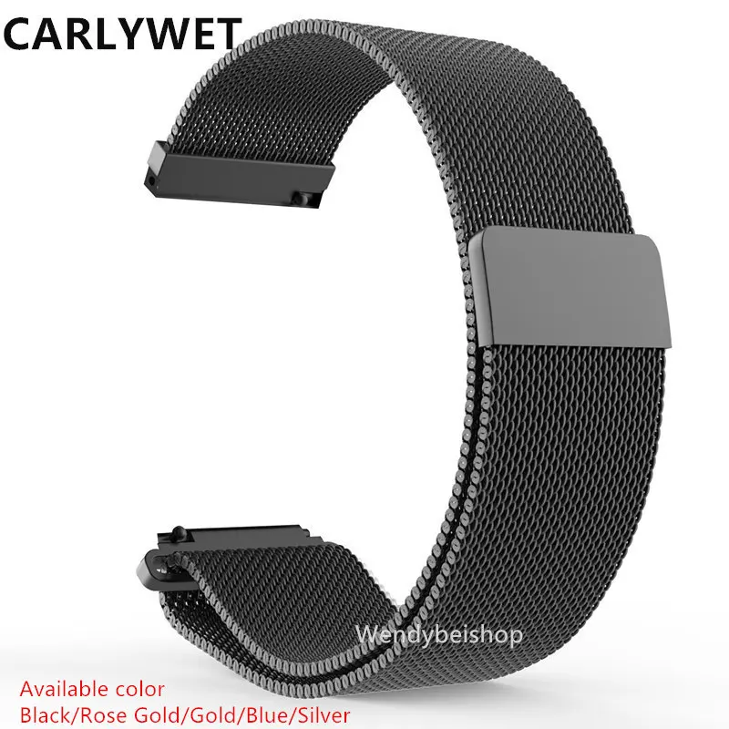 Prix pour 16 18 20 22 23mm Argent Noir Or Rose Or Bleu maille Milanese Boucle En Acier Bracelet Montre-Bracelet de Courroie De Bande Magnétique Fermeture Prix pour 16 18 20 22 23mm Argent Noir Or Rose Or Bleu maille Milanese Boucle En Acier Bracelet Montre-Bracelet de Courroie De Bande Magnétique Fermeture