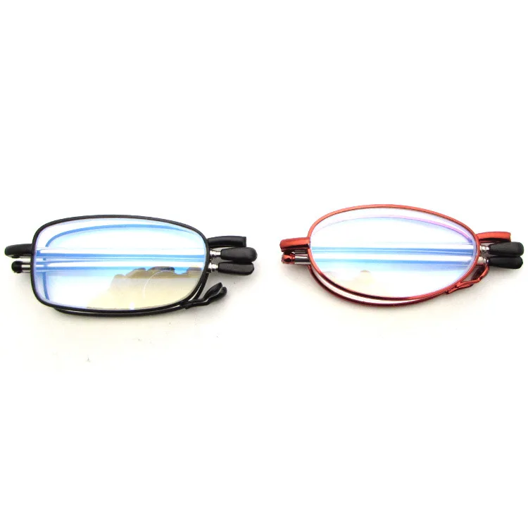 Folding Boxed reading glasses UV400 Anti-Blu-ray radiation glass Women Men Eyewear Presbyopia+1.0 1.5 2.0 2.5 3.0 3.5 4.0