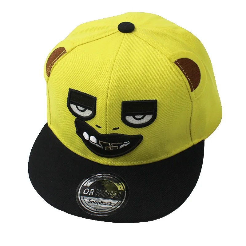 LOVINGSHA Boy Baseball Caps Cute Bear Design 3 8 Years Old Kid Snapback High Qaulity Adjustable Cap For Girl CC086|kids snapback caps|baseball