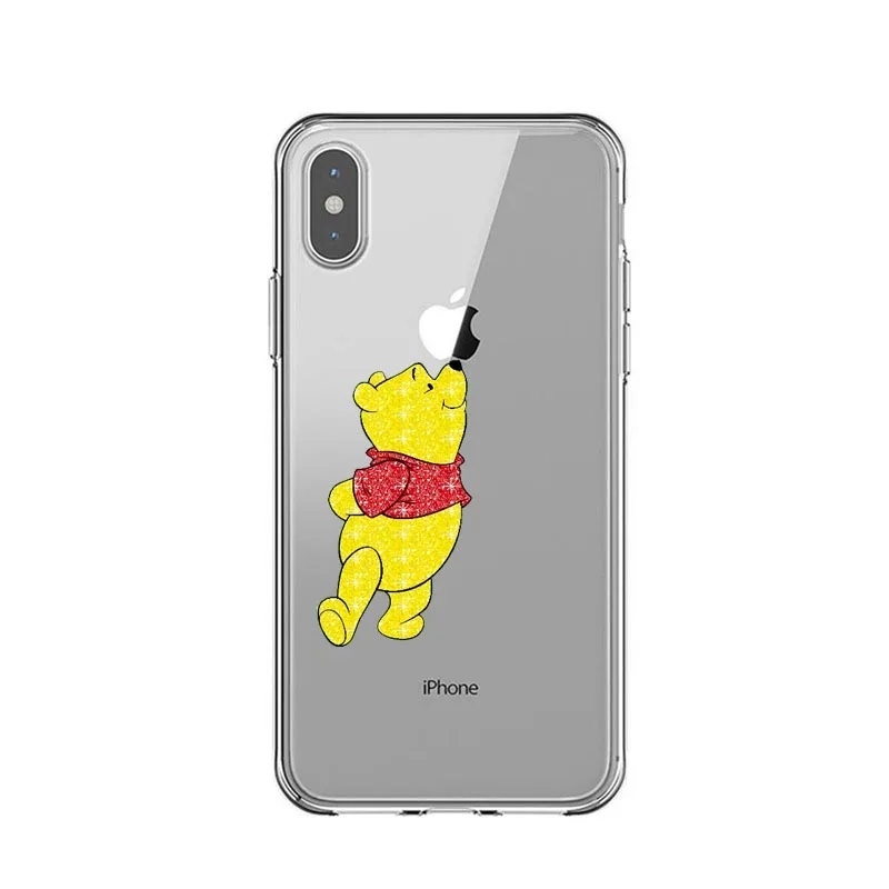 Прозрачный мягкий силиконовый чехол из ТПУ для iPhone 5 5S 6 6splus SE 7 8 Plus XR XS