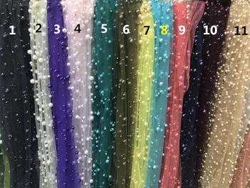 

Cyndi-12.307 fashionable sequins tulle embroidery french net lace fabric for party dress