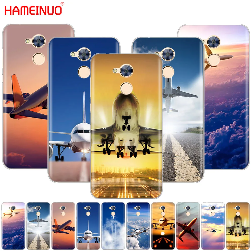 Чехол для телефона HAMEINUO Airplane fly travel cloud Sky чехол Huawei Honor 10 V10 4A 5A 6A 7A 6C 6X 7X 8 9