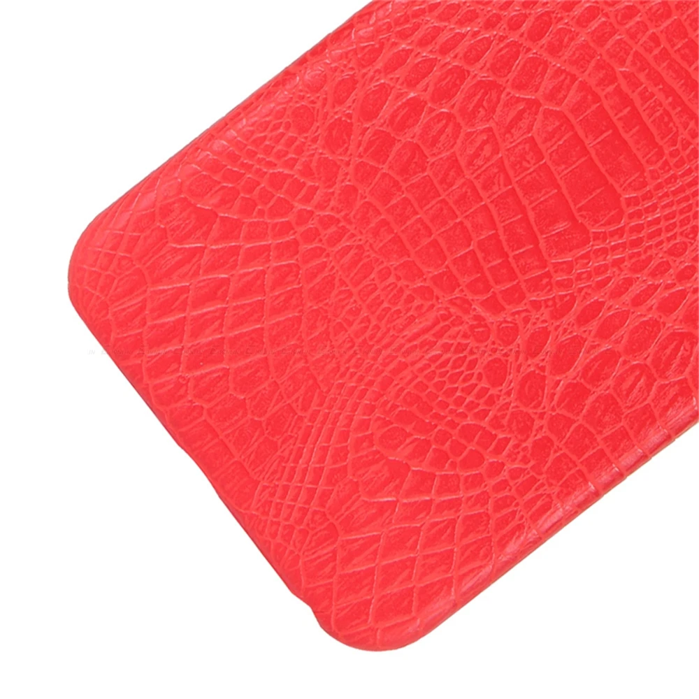 Змея, Крокодил кожаный чехол для LG V50 V40 V35 V30S V30 G8 G7 плюс ThinQ G6 Q8 Q7 Q6a Q6 Альфа стилус Stylo 3 чехол-накладка для телефона - Цвет: Red